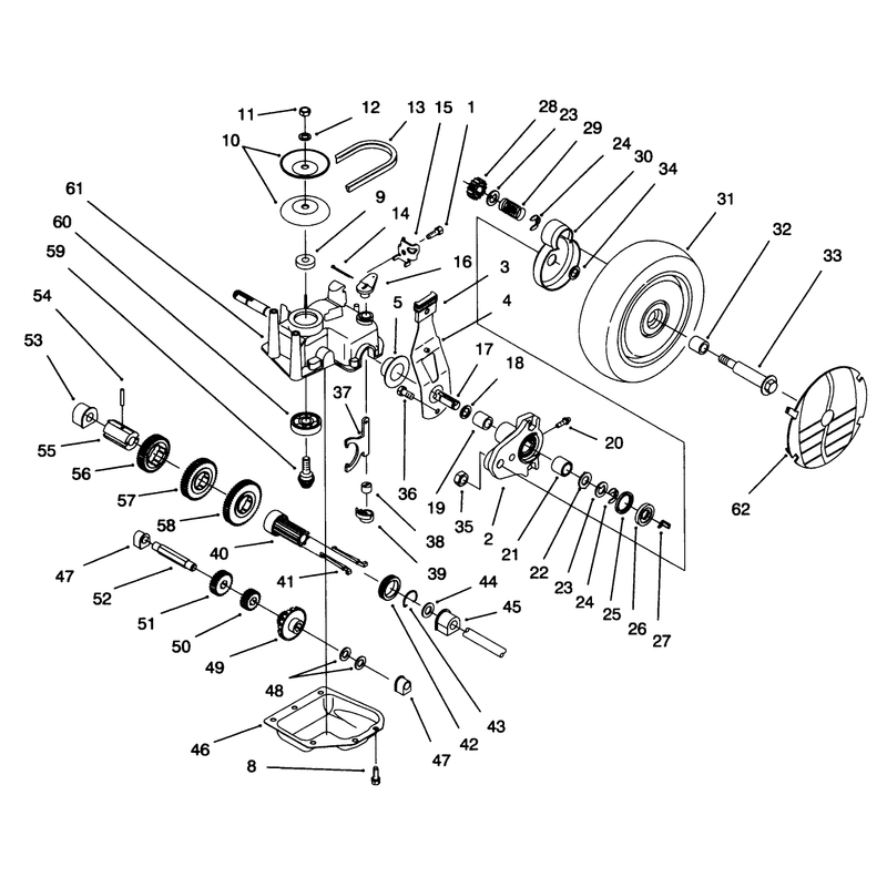 Gear Case Assembly
