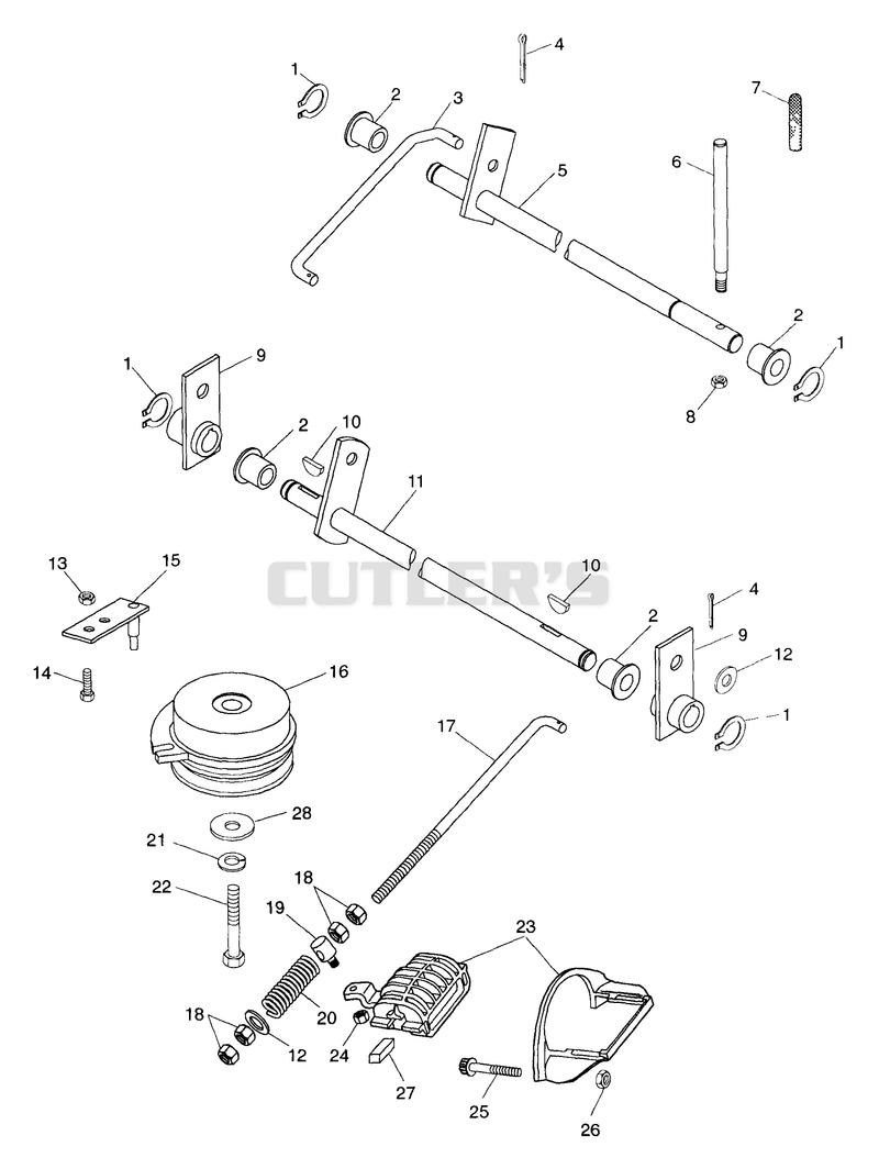 ELECTRIC CLUTCH & BRAKE LINKAGE
