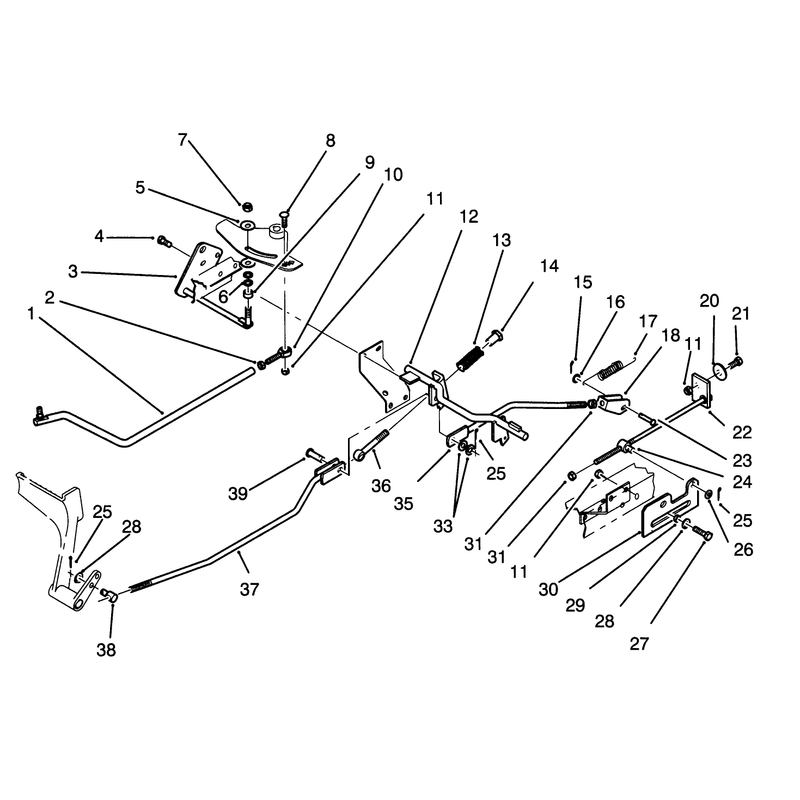 Brake and Hydro Linkage
