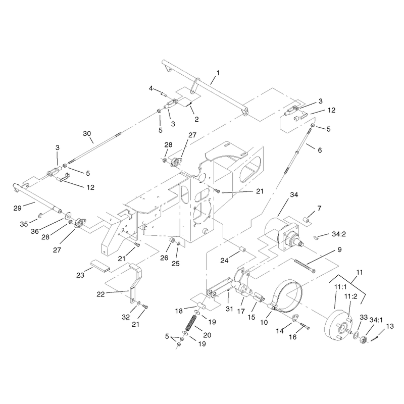 Parking Brake System Assembly