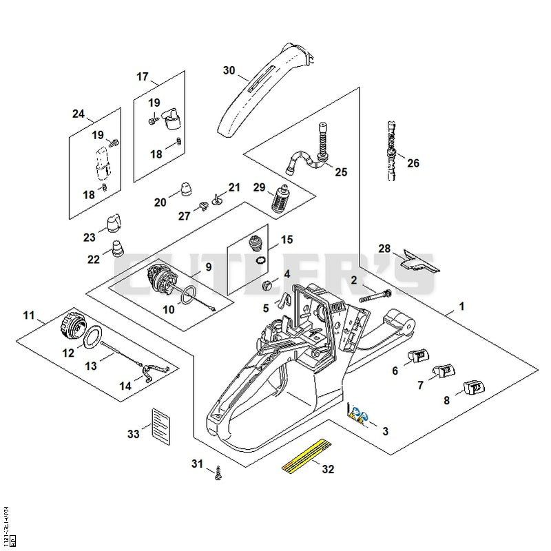 Tank housing