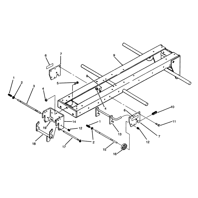 Front and Side Hitch Assembly