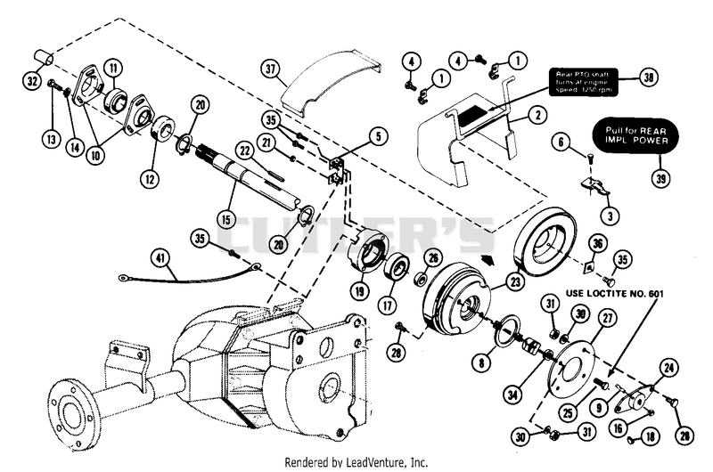 Rear PTO