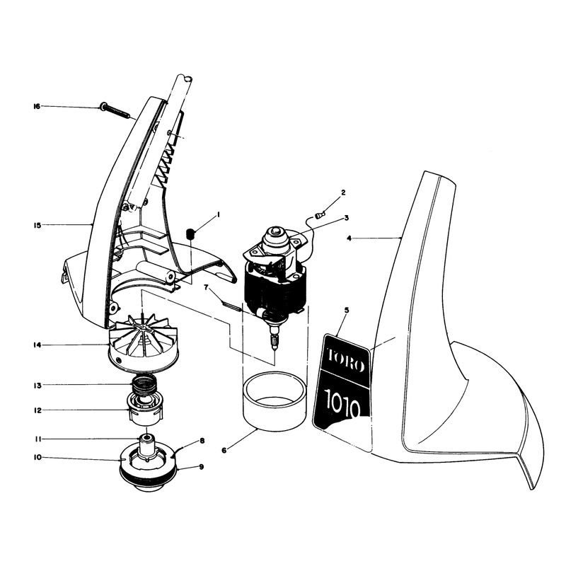 Motor and Housing Assembly