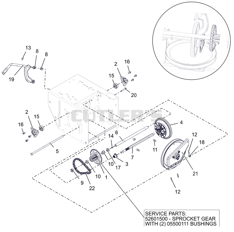Friction Drive And Swing Gate