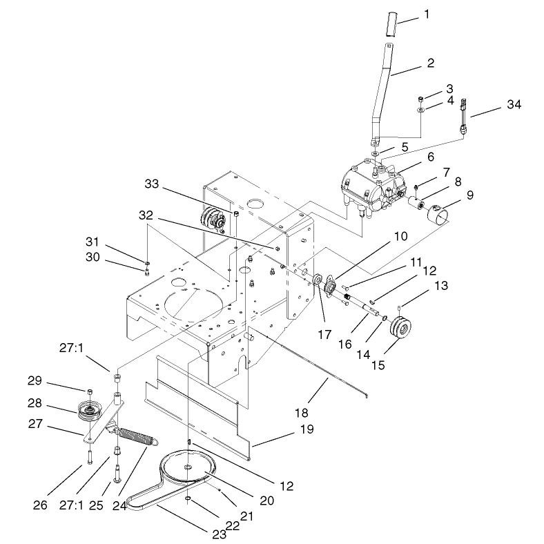 Transmission and Drive System Assembly