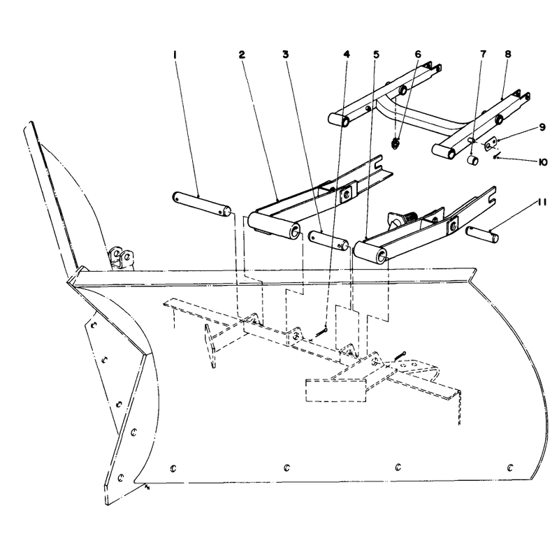 V-Plow Installation Kit Model No. 30755 (optional)