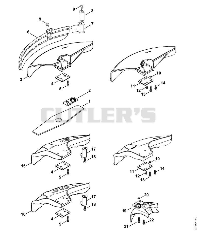Cutting tools, Deflector (01.2015)