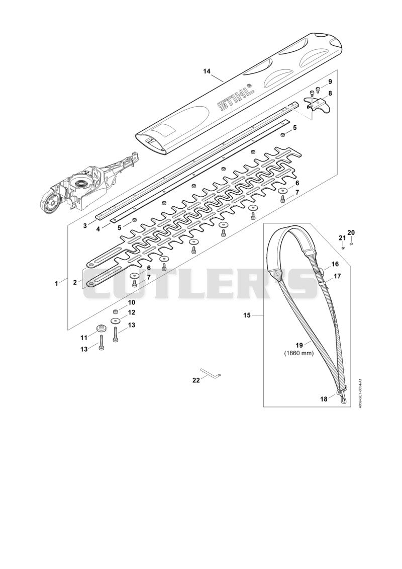 Cutter bar