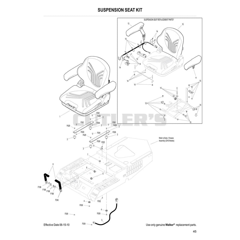 Suspension Seat Kit