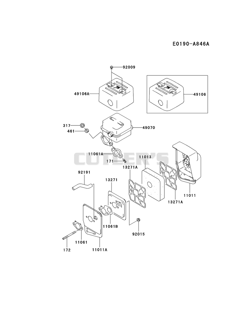 AIR-FILTER/MUFFLER