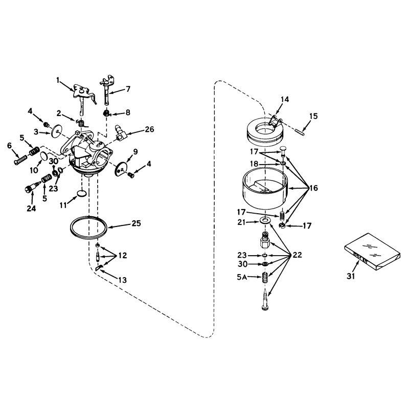 Carburetor No. 631449