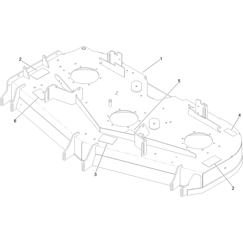 Deck Decal Assembly No. 163-4182SP
