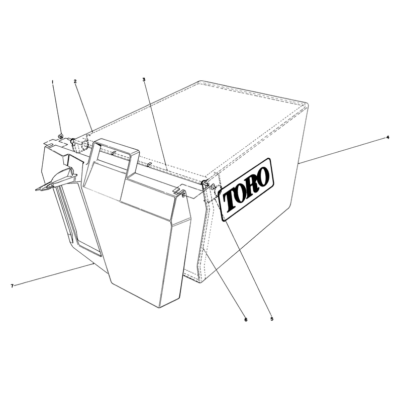 Grass Bag Assembly No 11-0159