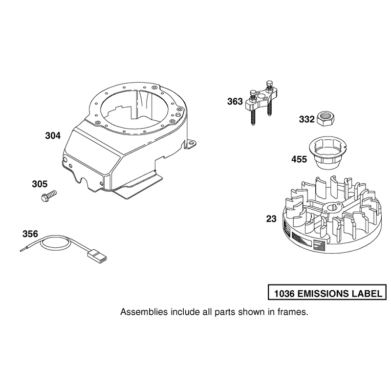Engine Briggs and Stratton Model 12h802-1776-B1