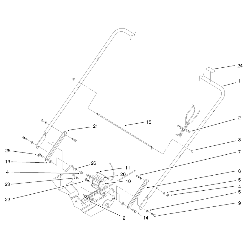 Handle and Handle Latch Assembly