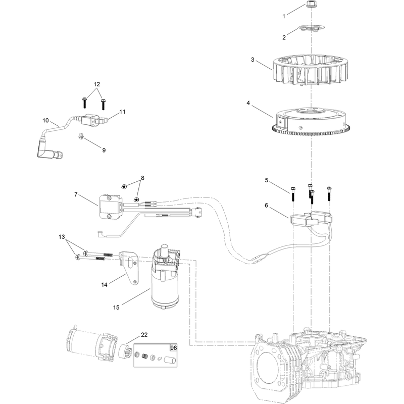 Ignition and Electrical Assembly