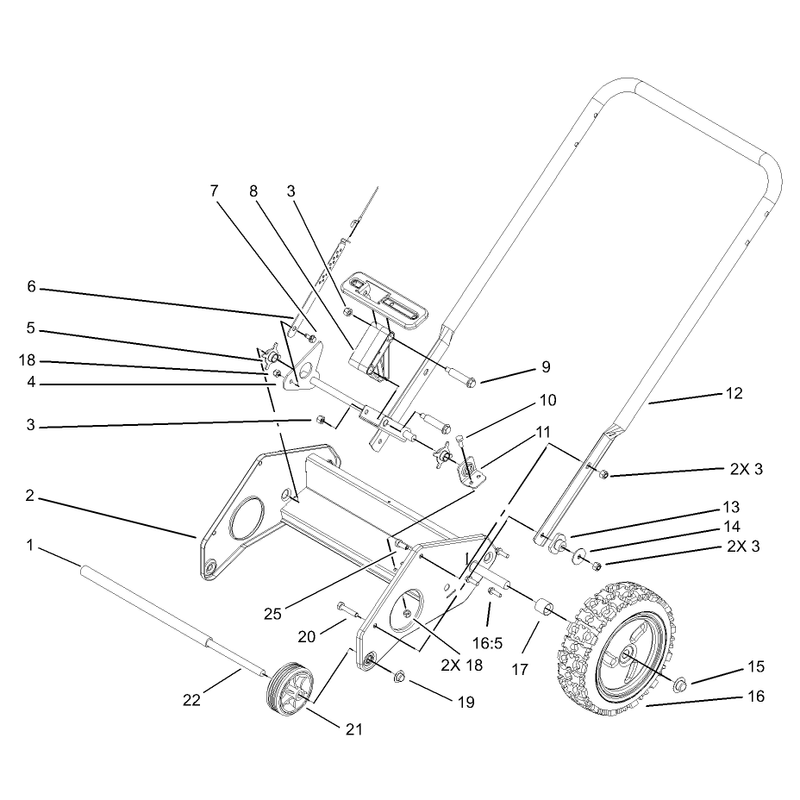 Lower Handle Assembly
