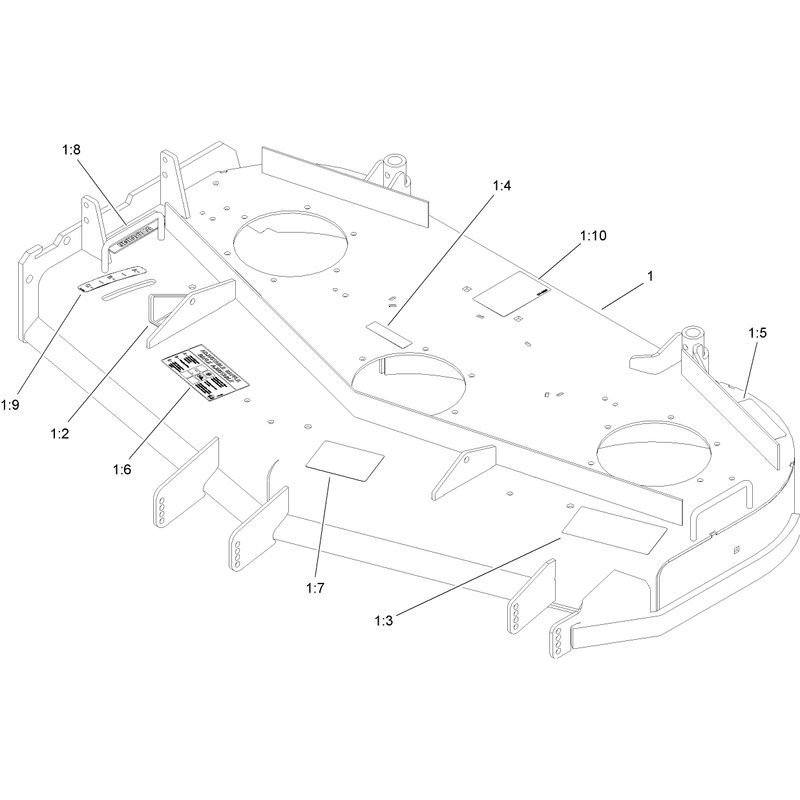 Deck Assembly No 112-7082