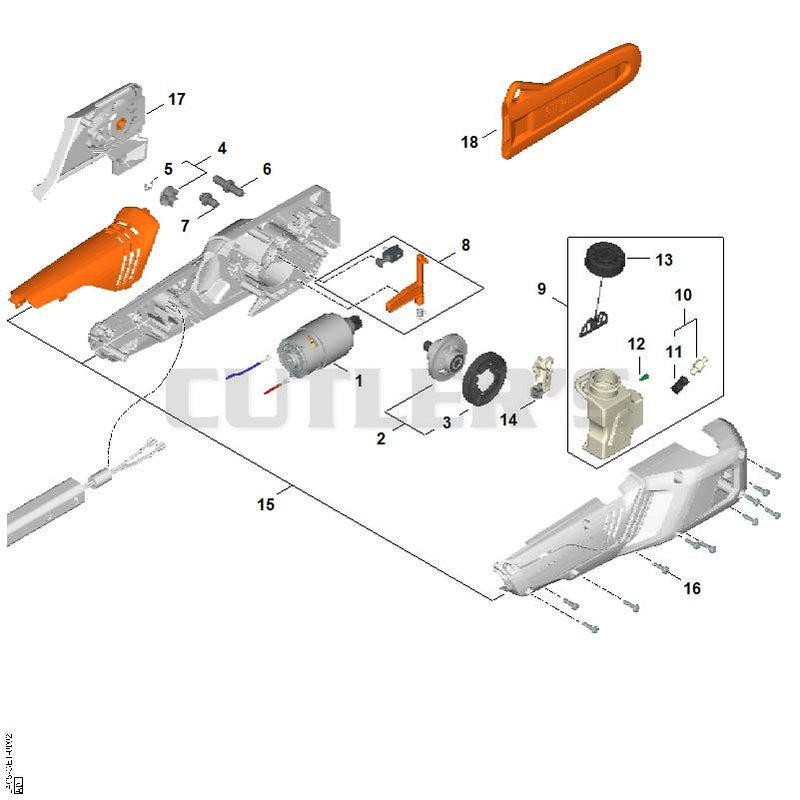Electric motor, Motor housing