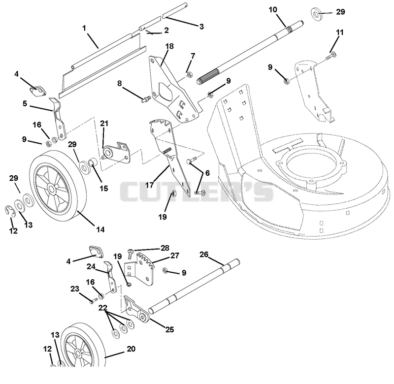 Wheels And Adjusters