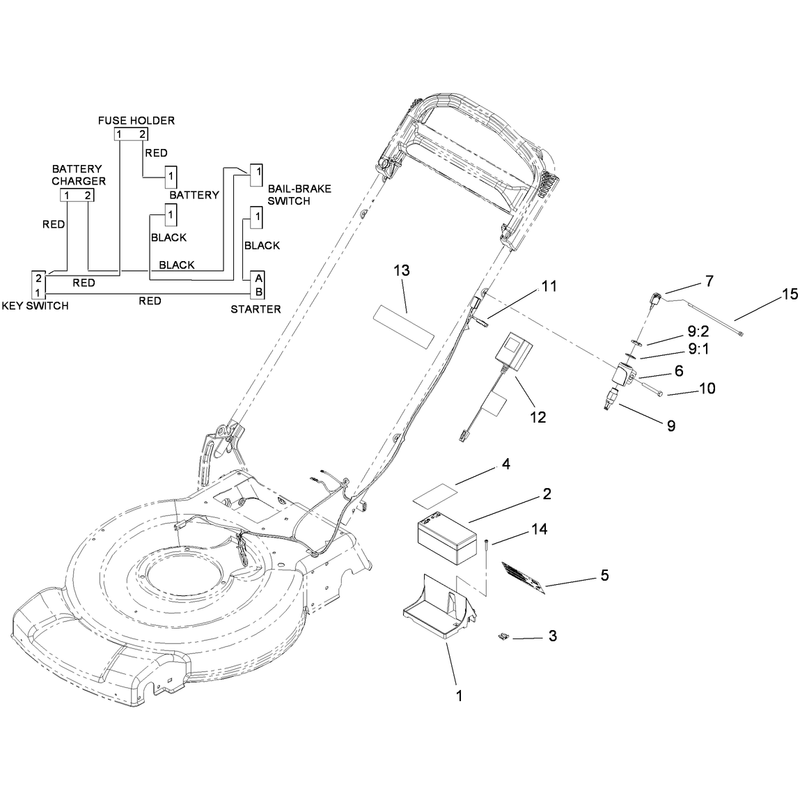 Electric Start Assembly