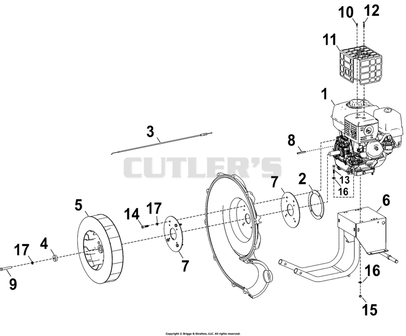 Engine & Impeller Assembly