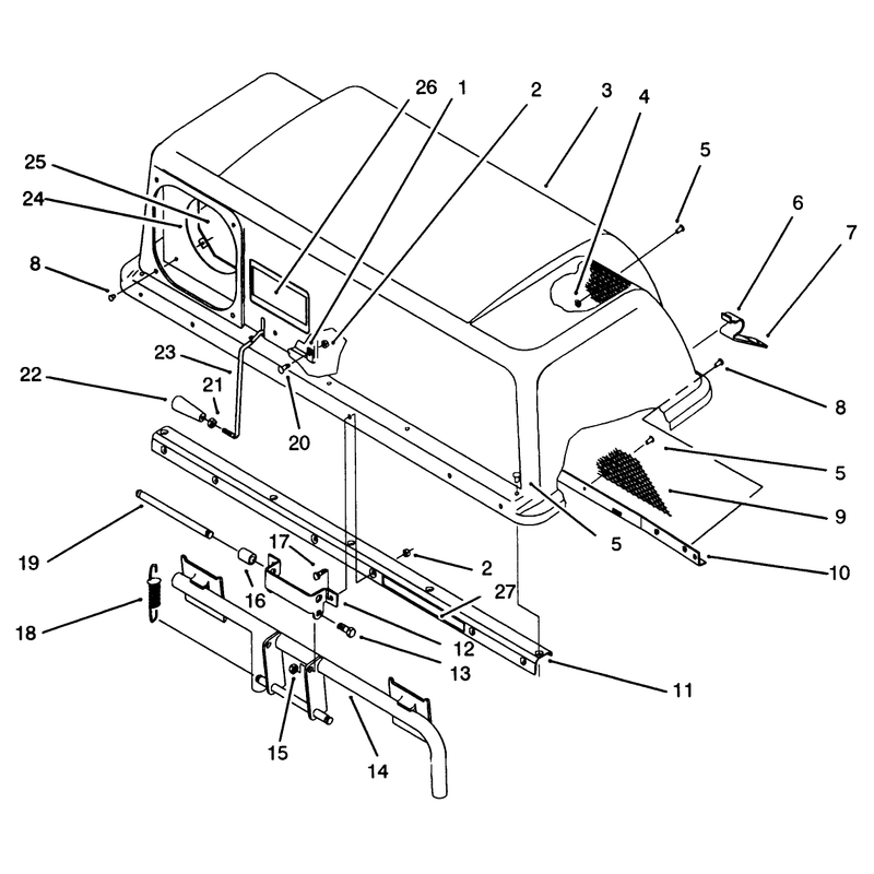 Bag Top and Frame Assembly