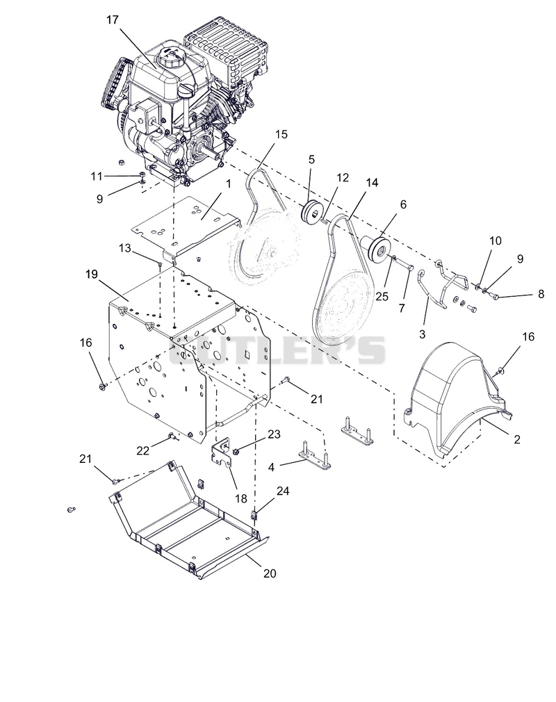 Frame And Engine - 24" CE