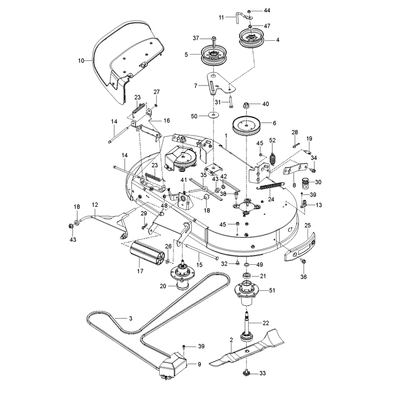 MOWER DECK / CUTTING DECK