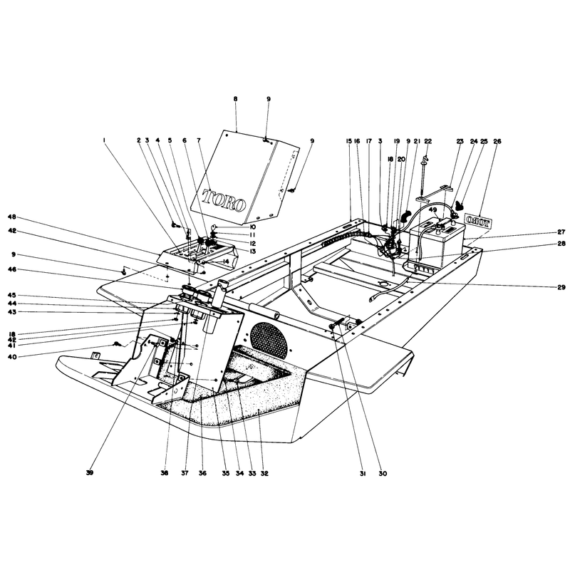Instrument Panel and Steering Post Assembly