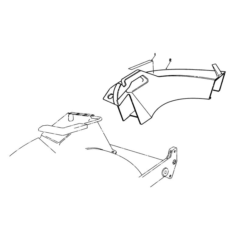 Side Discharge Chute Model No 59168 Optional