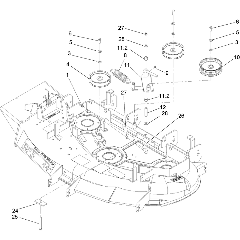Idler and Pulley Assembly