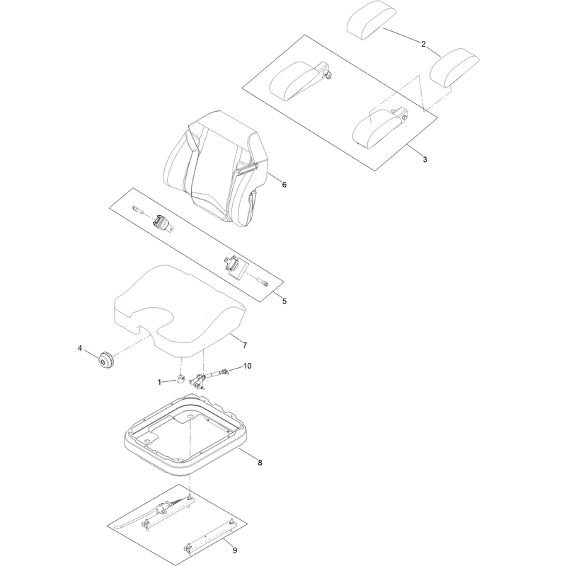 Seat Assembly No 142-7524