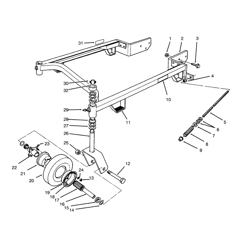 Carrier Frame Assembly
