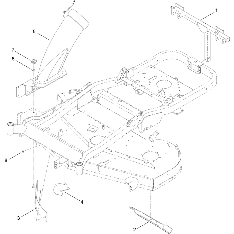 Bagger Finishing Kit No 119-3454