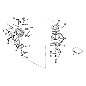 Carburetor Model No 631165