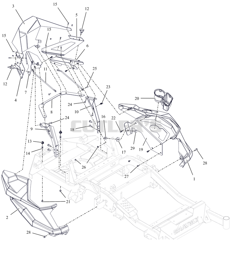 Engine Guard and Fenders