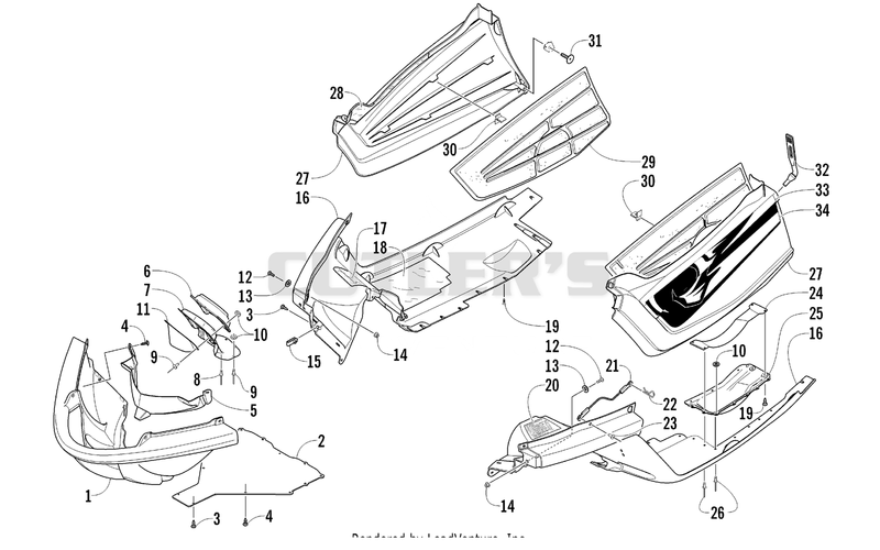BELLY PAN ASSEMBLY [93558]