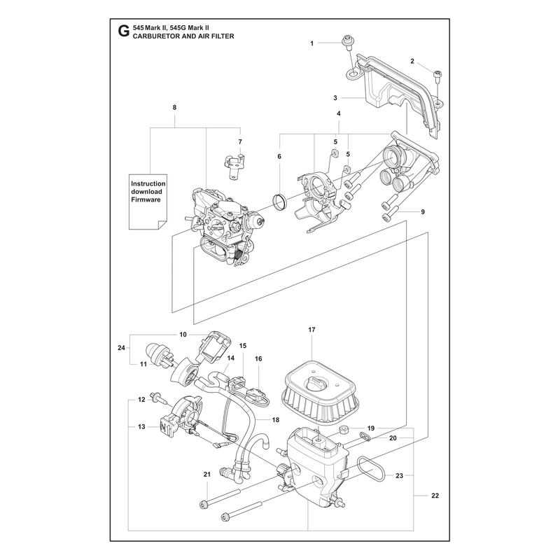 CARBURETOR AND AIR FILTER