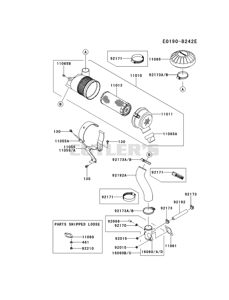 AIR-FILTER/MUFFLER