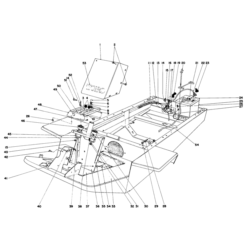 Instrument Panel and Steering Post Assembly