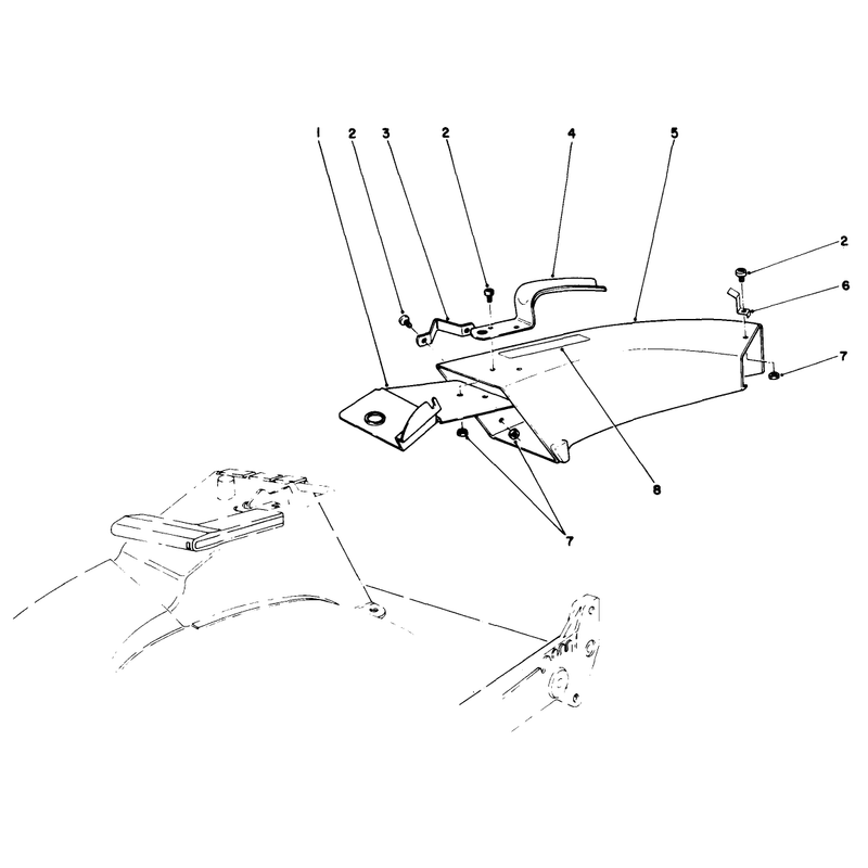 Side Discharge Chute Model No 59108 Optional