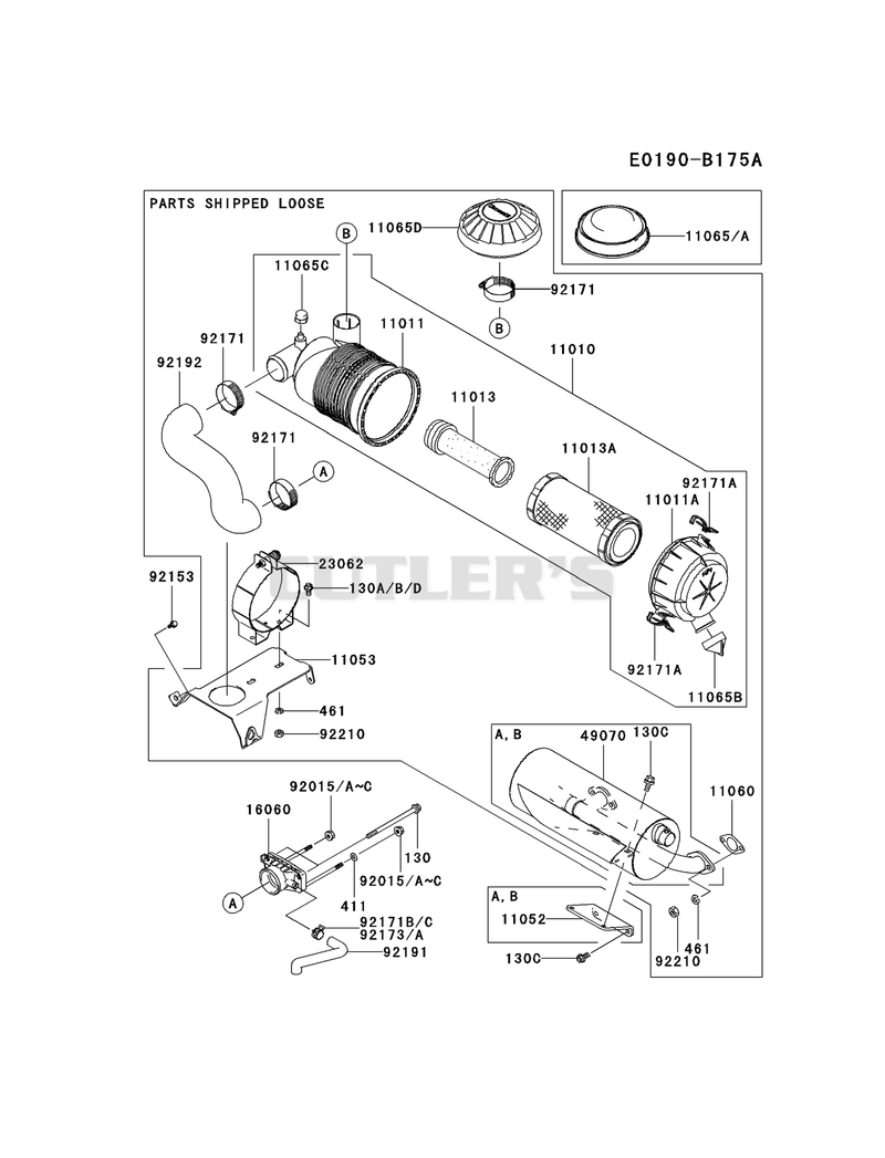 AIR-FILTER/MUFFLER