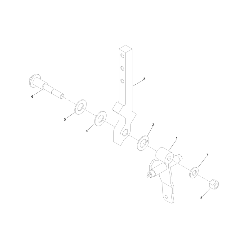 Left Motion Control Assembly No 145-1326