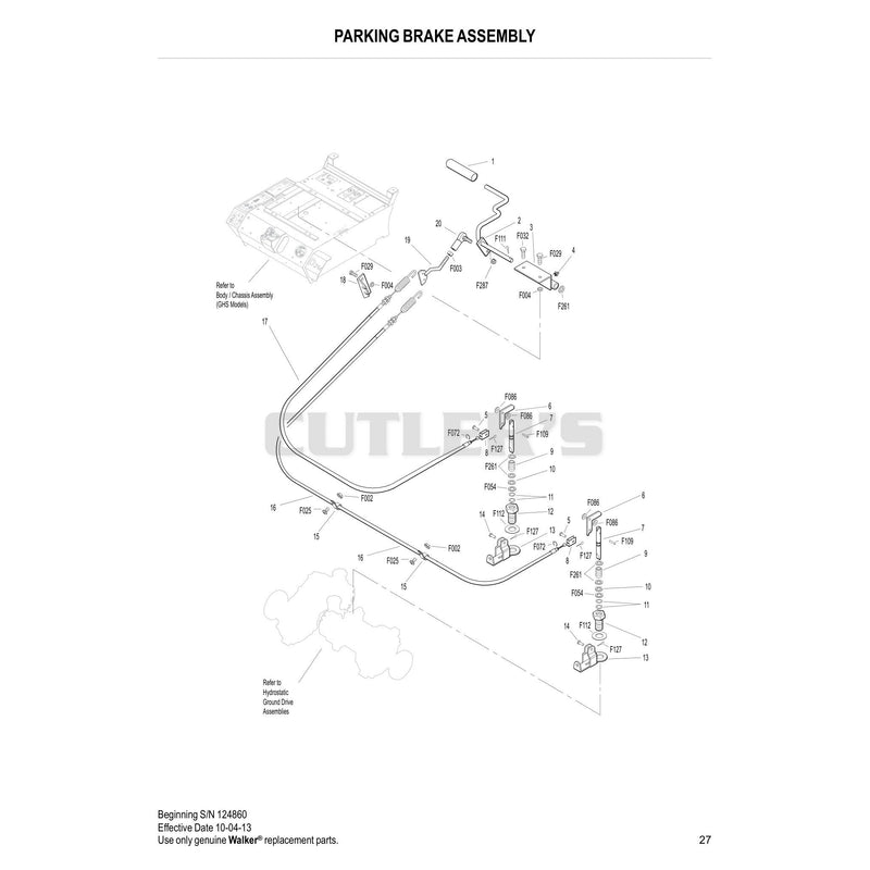 Parking Brake Assembly
