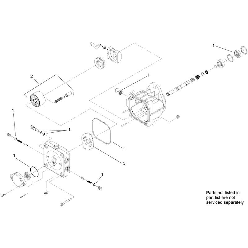 Hydraulic Pump Assembly No 106-5705 and 106-5706