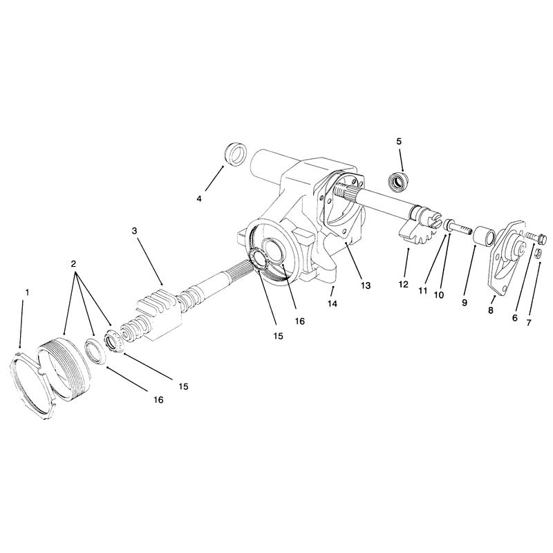 Steering Gear Assembly No 41-8820