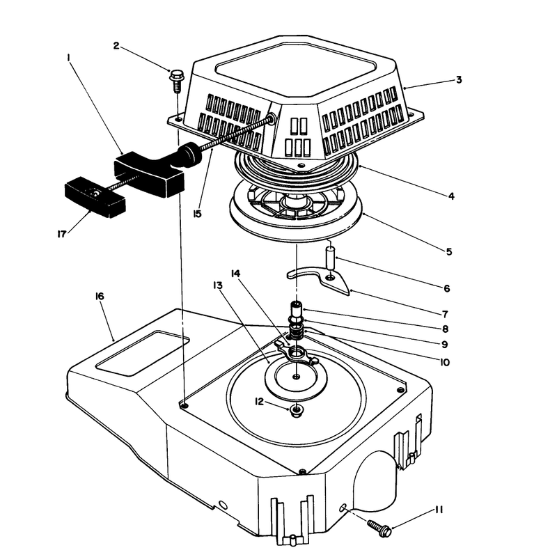 Recoil Assembly (model No. Vmh7)