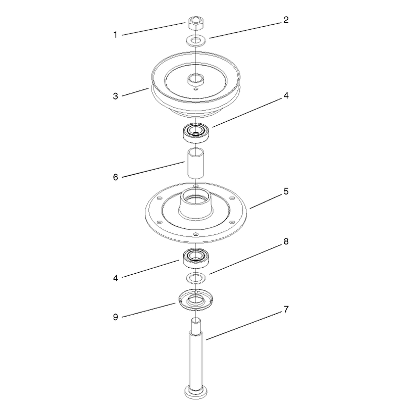Spindle Housing Assembly No 104-6315